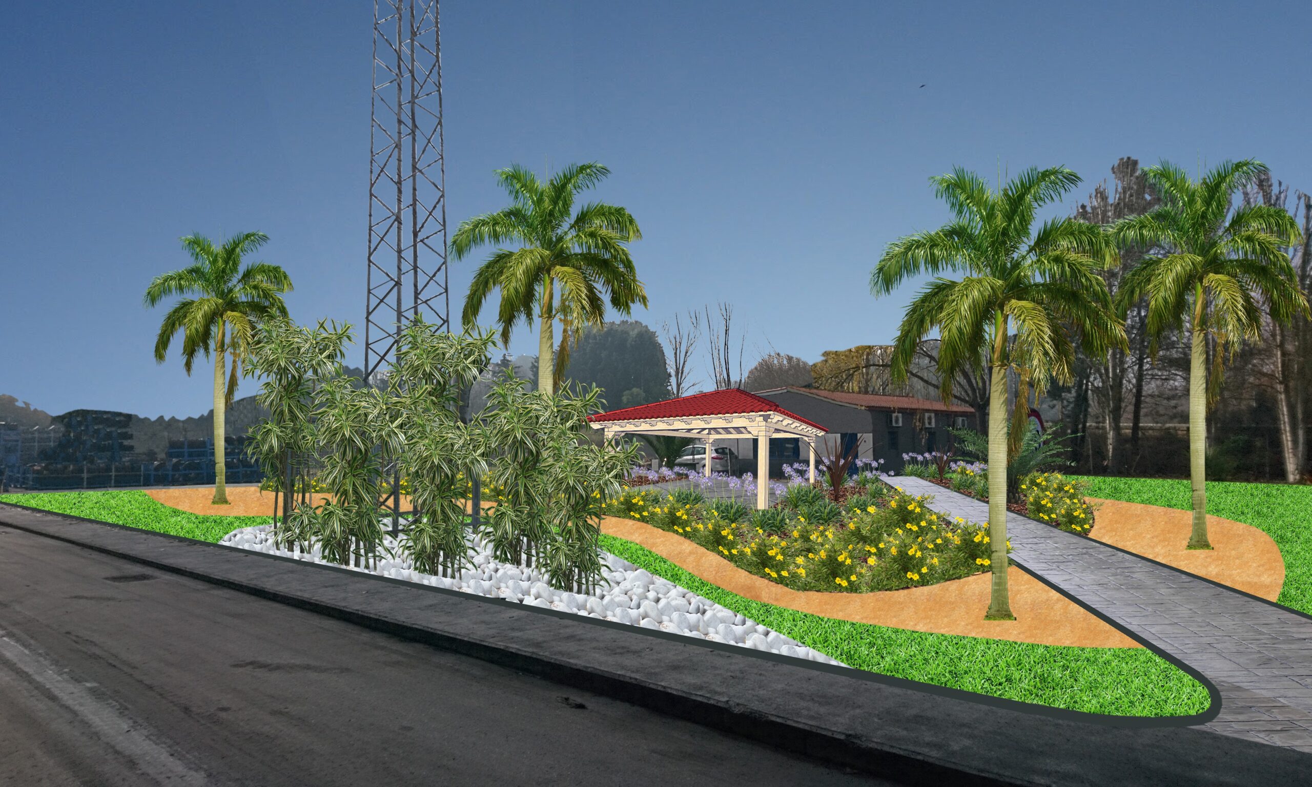 3 D Particular_Polígono S. Ciprián das Viñas